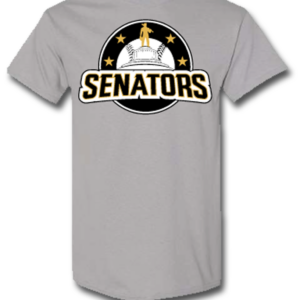 Salem Senators Secondary Logo T-Shirt Grey