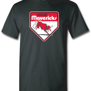 Portland Mavericks Primary Logo T-Shirt Adult and Youth sizes