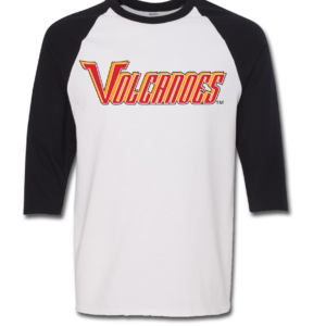 Volcanoes Word Mark Long Sleeve Women's