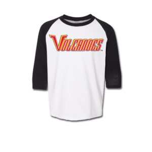 Volcanoes Word Mark Long Sleeve Youth