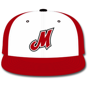 Portland Mavericks Alt Logo Flex Fit Hat White/Red