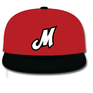 Portland Mavericks Alt Logo Flex Fit Hat Black/Red