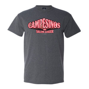 Campesinos Dark Grey Word Mark T-Shirt